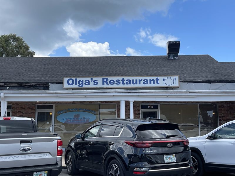 Olga's Restaurant Diner exterior